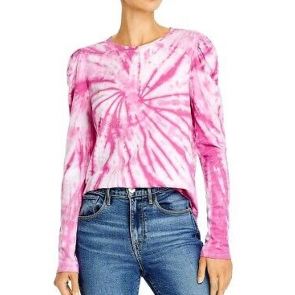 Generation Love Tracy Puff-Sleeve Tie-Dye Tee - Picture 4 of 6